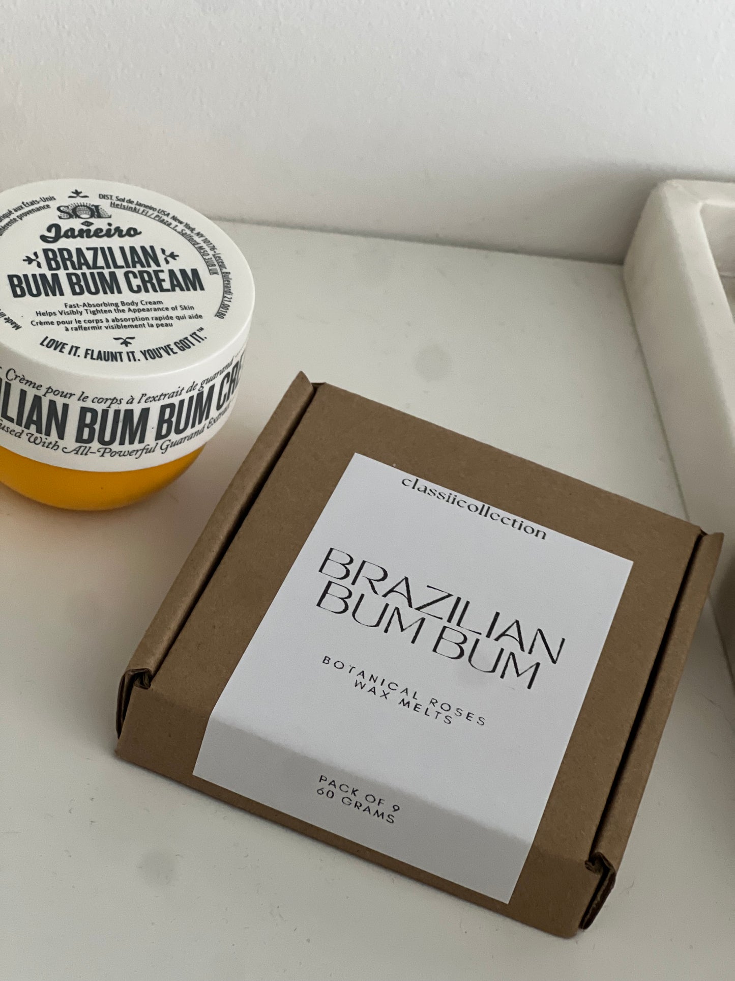 Brazilian bum bum wax melts