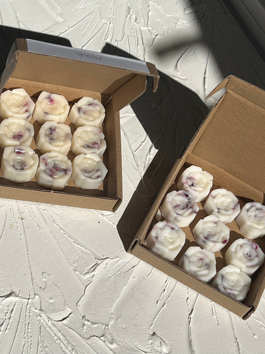 Vegan Soy Botanical Rose Melts