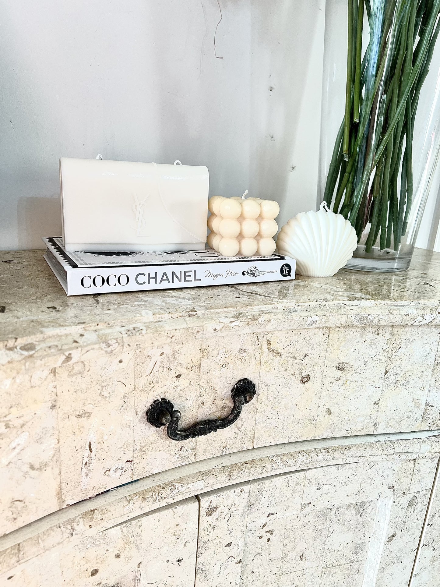 Classiicollection's handcrafted YSL candles, front picture